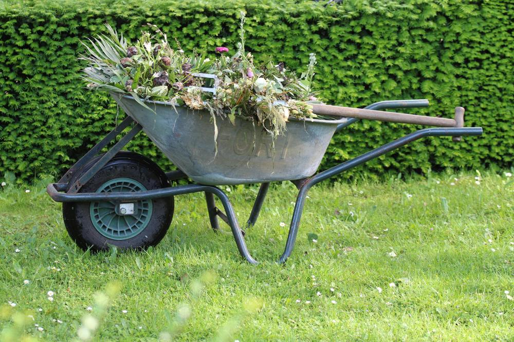 Débroussaillage près de Loudun